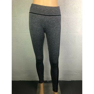 Soho Girls Women Active Leggings Gray / Black Size M
